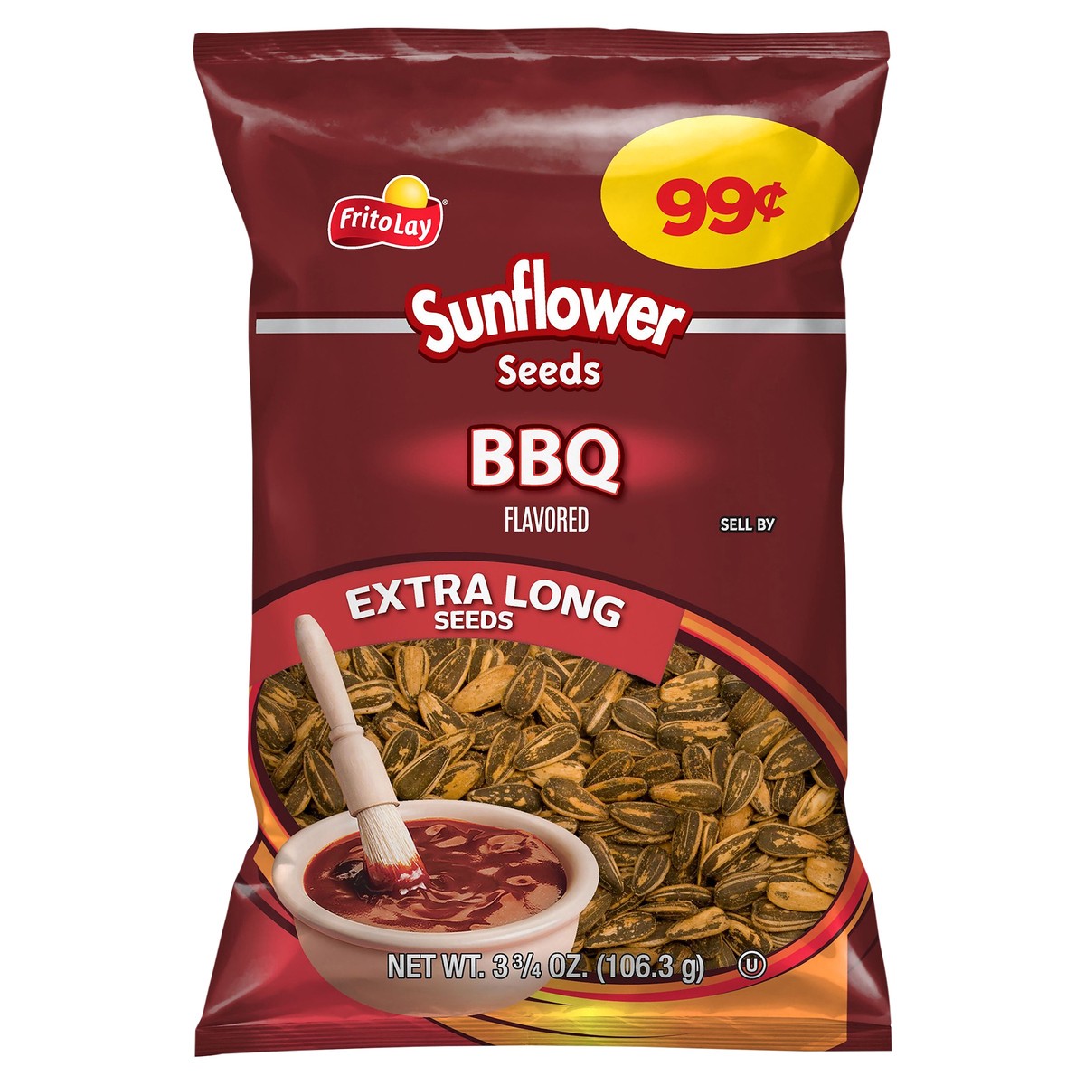 slide 4 of 8, Frito-Lay Sunflower Seeds BBQ Flavored 3 3/4 Oz, 3.75 oz