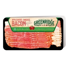 slide 1 of 1, Greenridge Farm Applewood Smoked Bacon, 16 oz