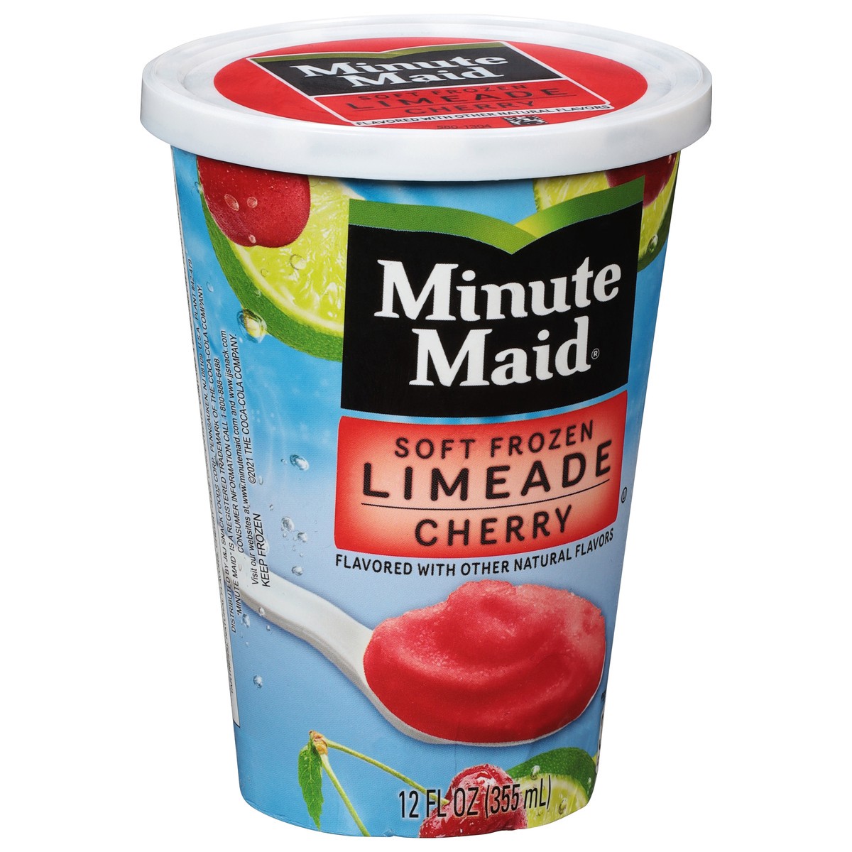 slide 11 of 11, Minute Maid Soft Frozen Cherry Limeade 12 fl oz, 12 fl oz