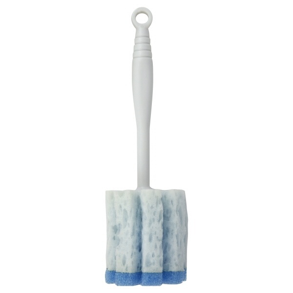 slide 1 of 2, Lola Smart Sense Sponge Brush, Glass & Jar, 1 ct