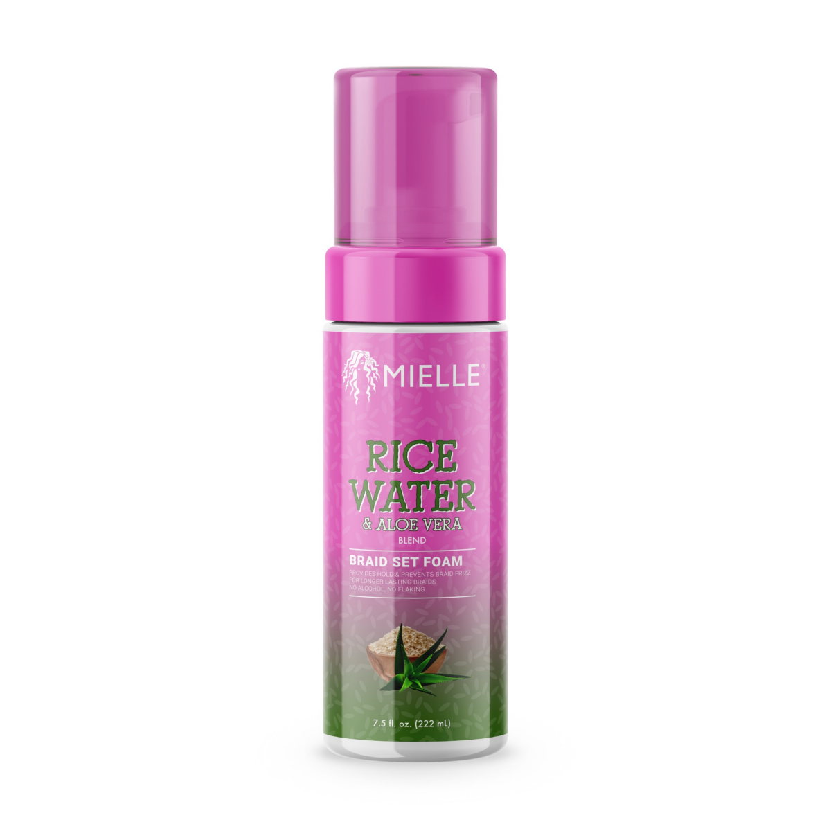 slide 1 of 13, Mielle Rice Water & Aloe Vera Braid Foam Set, 7.5 oz