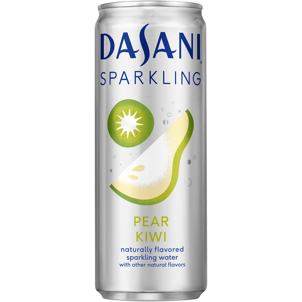 slide 1 of 1, Dasani Pear Kiwi Sparkling Water Beverage, 12 fl oz