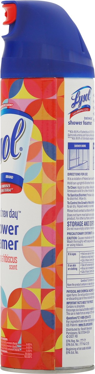 slide 8 of 9, Lysol Brand New Day Mango And Hibiscus Shower Foam, 1 ct