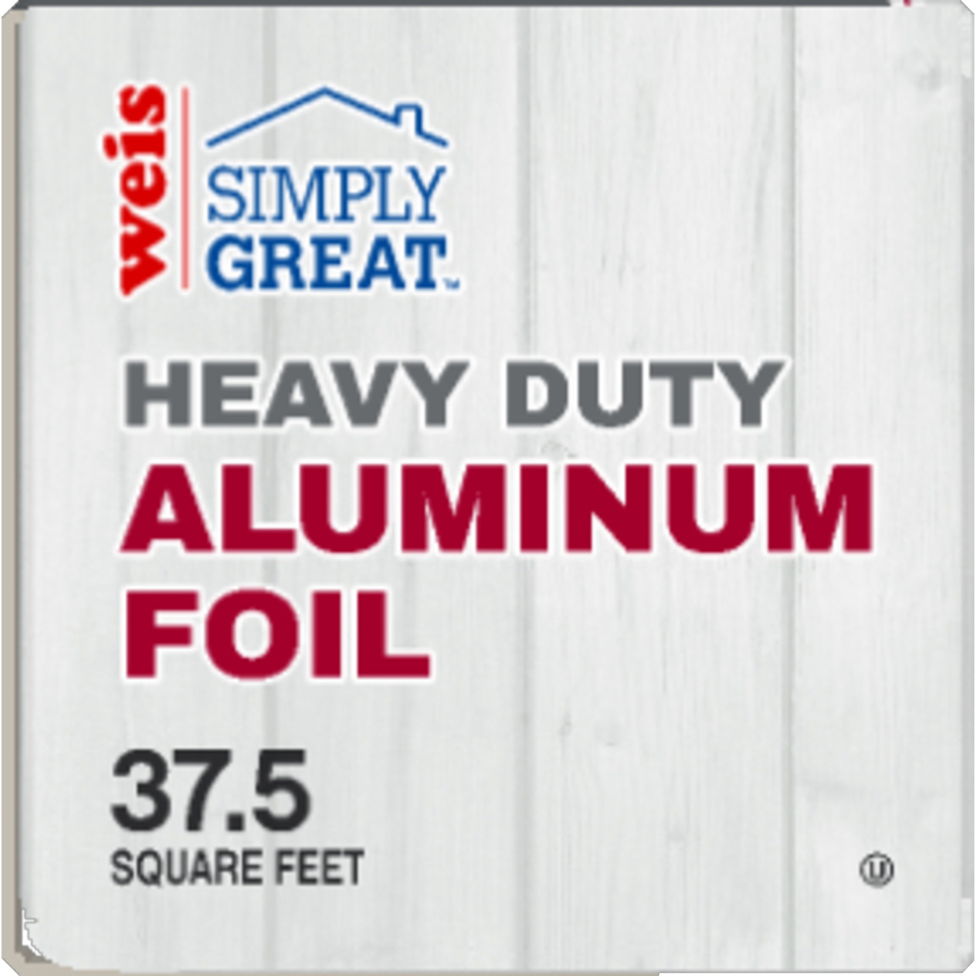 slide 2 of 6, Weis Quality Heavy Duty Aluminum Foil, 37.5 sq ft