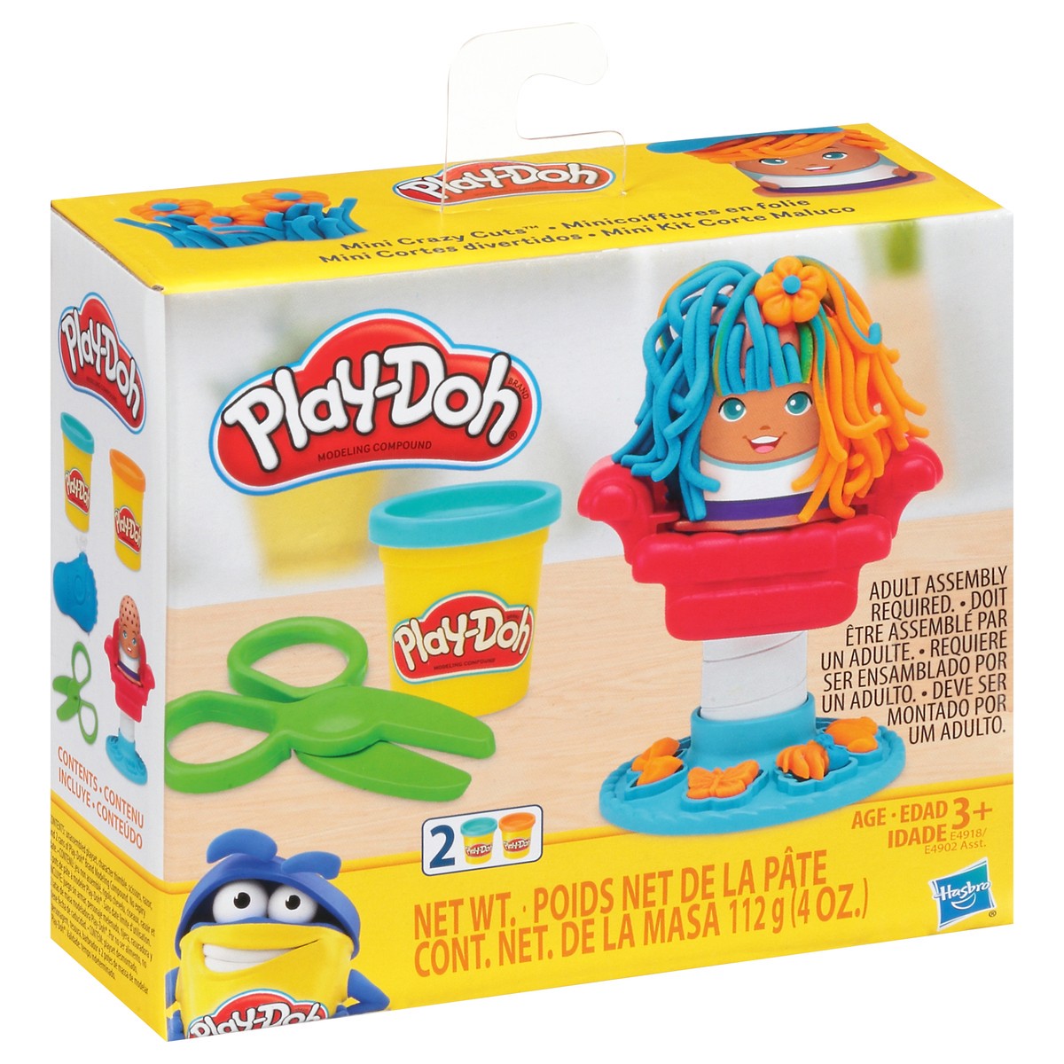 slide 6 of 12, Play-Doh Mini Crazy Cuts Playset 1 ea, 1 ea