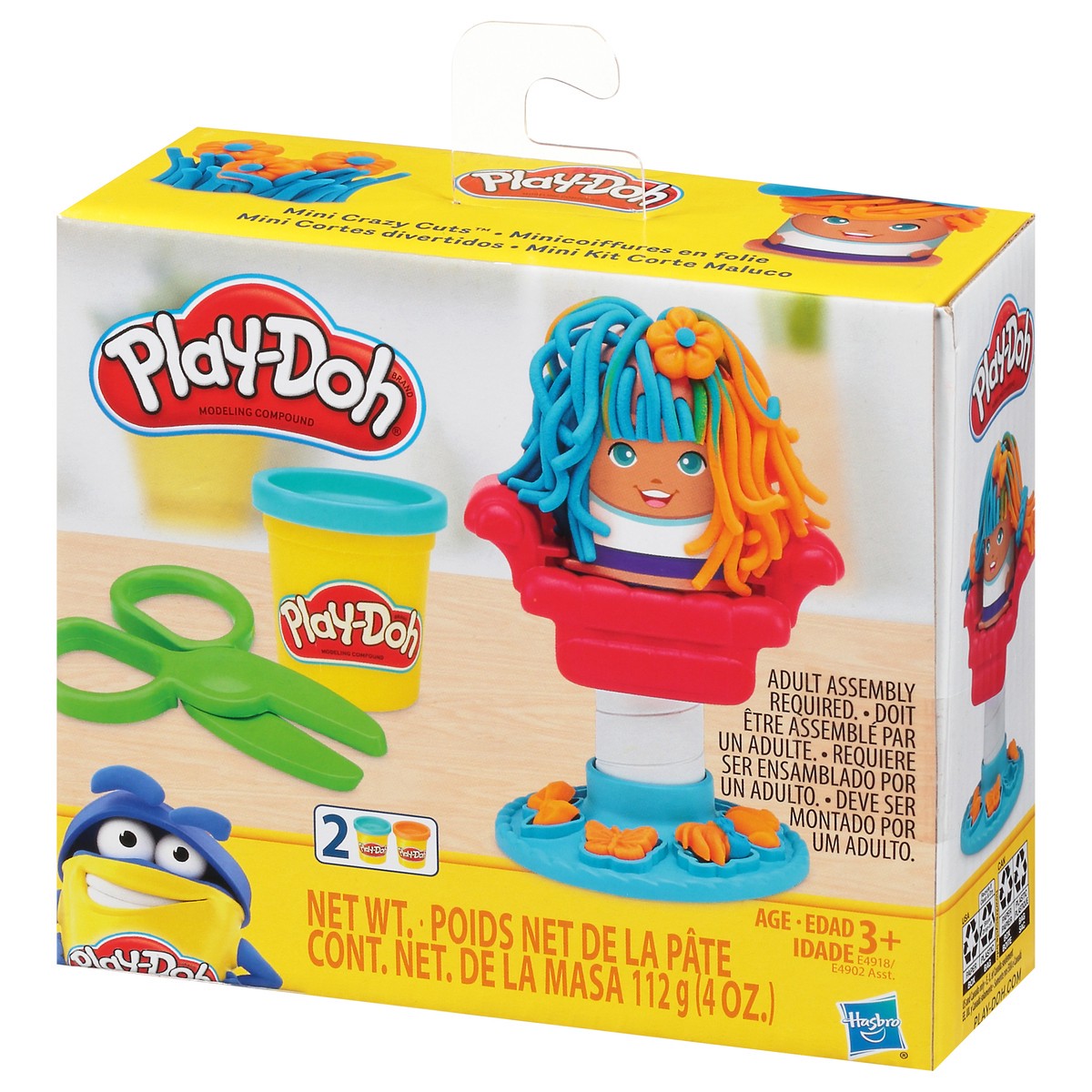 slide 7 of 12, Play-Doh Mini Crazy Cuts Playset 1 ea, 1 ea