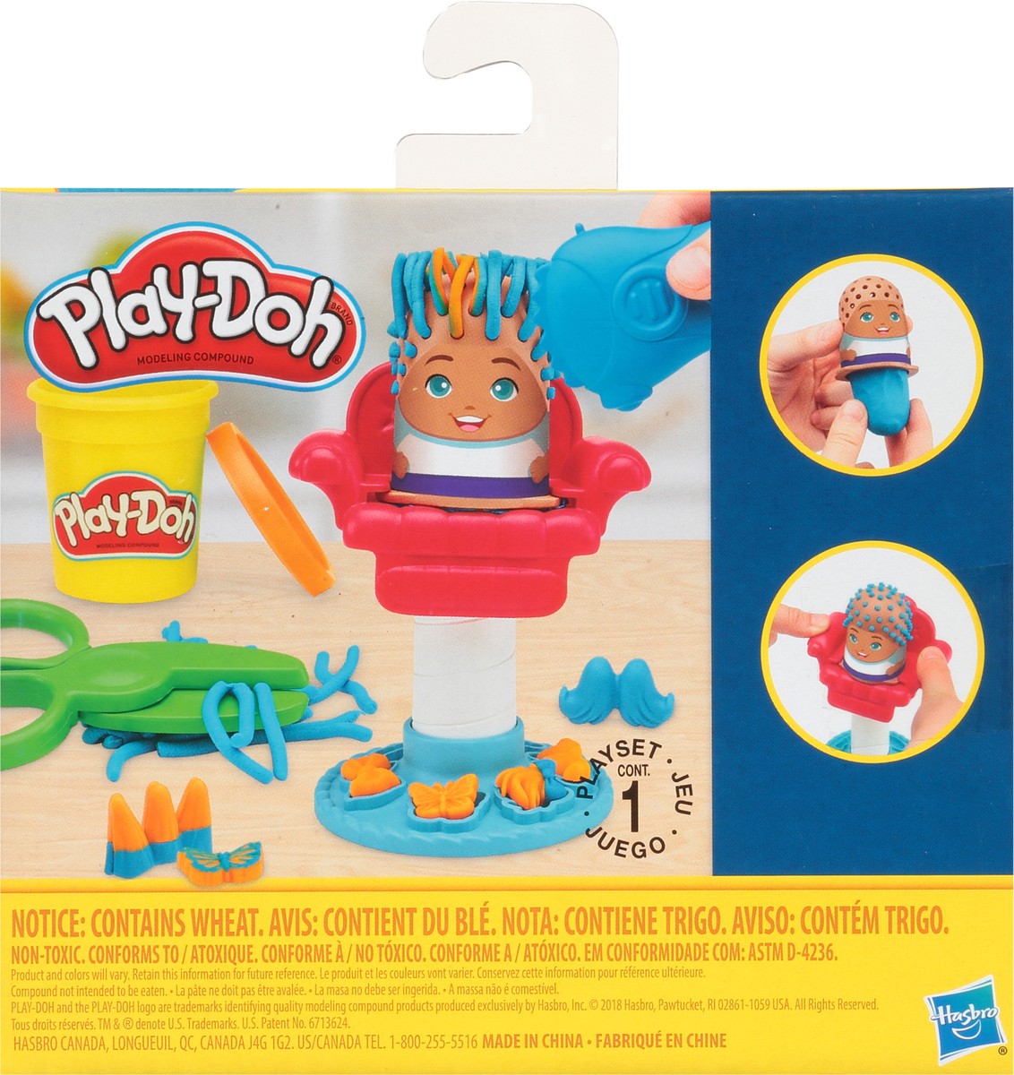 slide 9 of 12, Play-Doh Mini Crazy Cuts Playset 1 ea, 1 ea