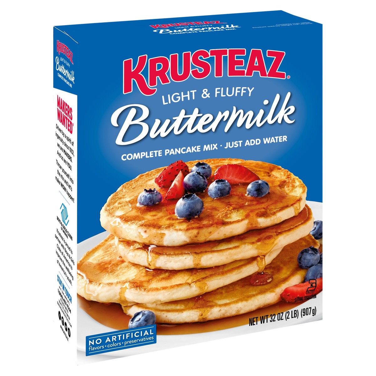 slide 2 of 9, Krusteaz Buttermilk Pancake Mix, 32 oz