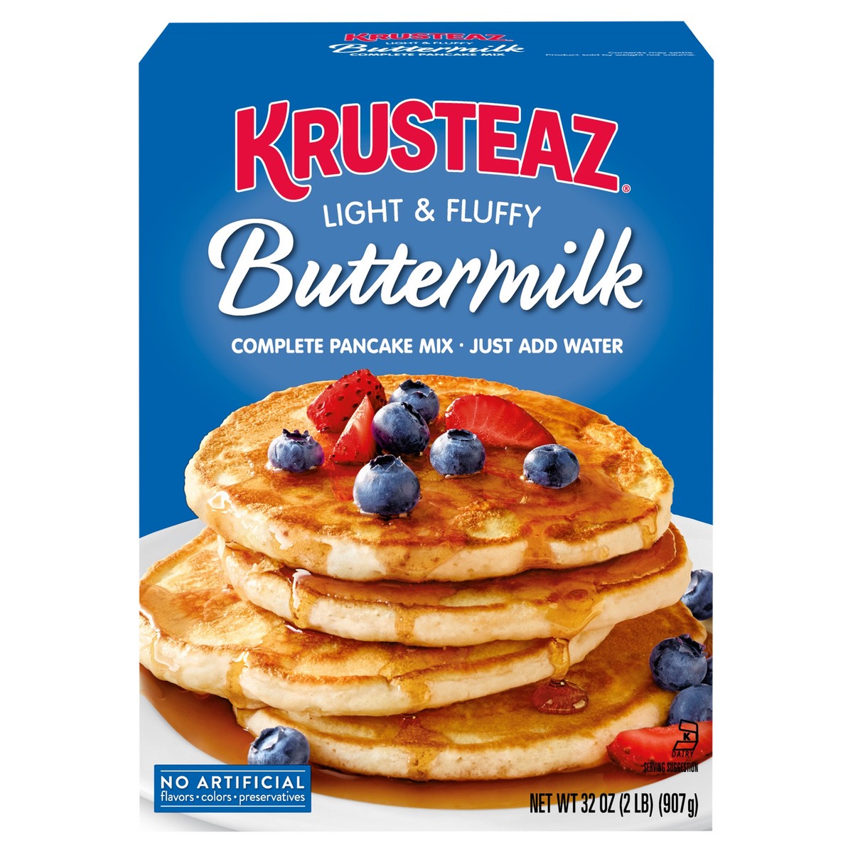 slide 1 of 9, Krusteaz Buttermilk Pancake Mix, 32 oz