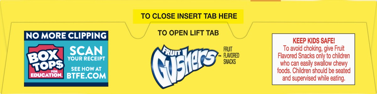 slide 9 of 9, Fruit Gushers Gushes Super Sour, 6 ct; 4.8 oz