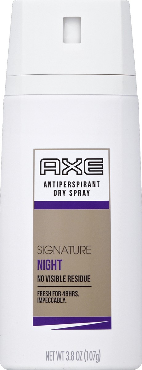 slide 5 of 6, AXE White Label Night Dry Spray Antiperspirant, 3.8 oz