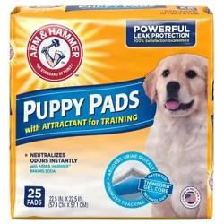 ARM & HAMMER Smart Spot Training Pads for Puppies - Medium