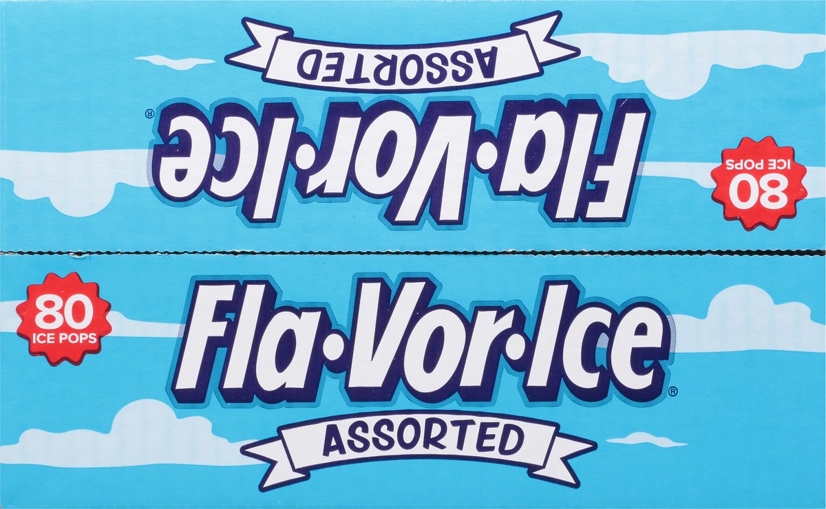 slide 6 of 11, Fla-Vor-Ice Ice Pops, Assorted 80 Ea, 80 ct