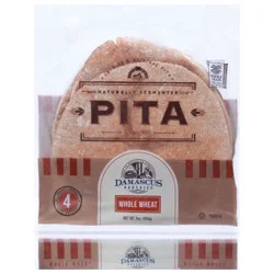 Damascus Bakery Whole Wheat Pita Breads 4 ea