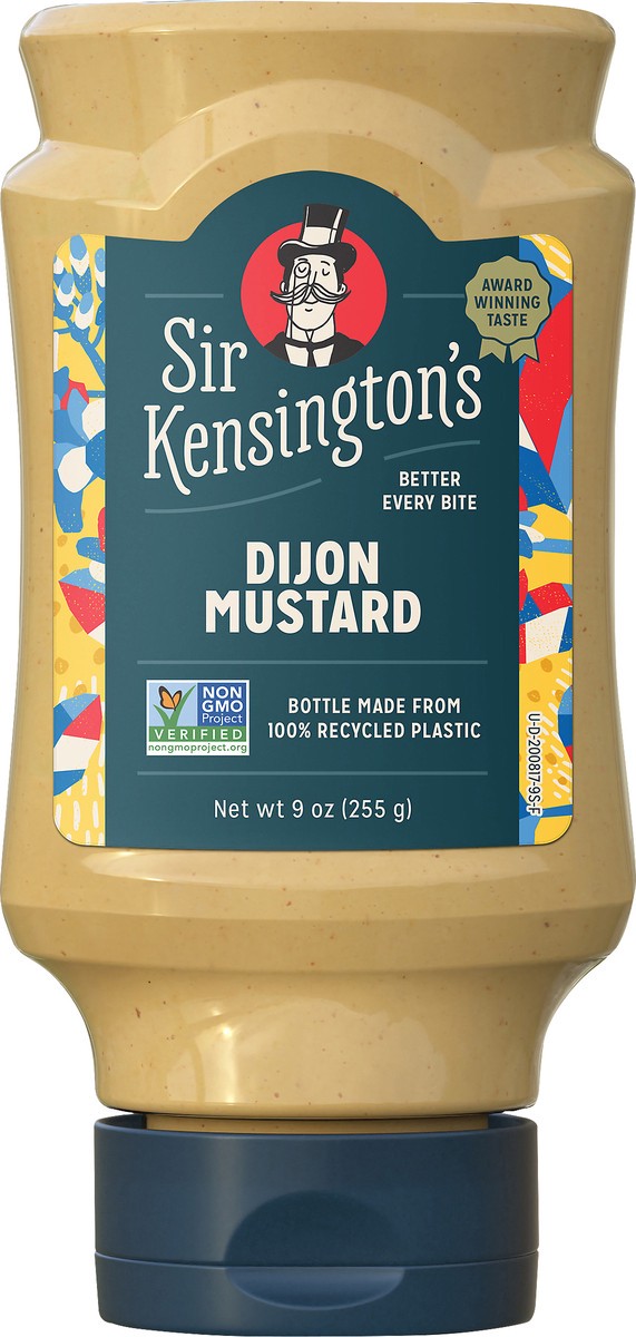 slide 3 of 3, Sir Kensington's Dijon Mustard, 9 fl oz