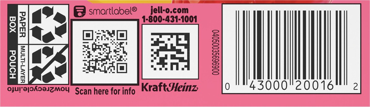 slide 2 of 9, Jell-O Strawberry Banana Artificially Flavored Gelatin Dessert Mix, 3 oz Box, 3 oz