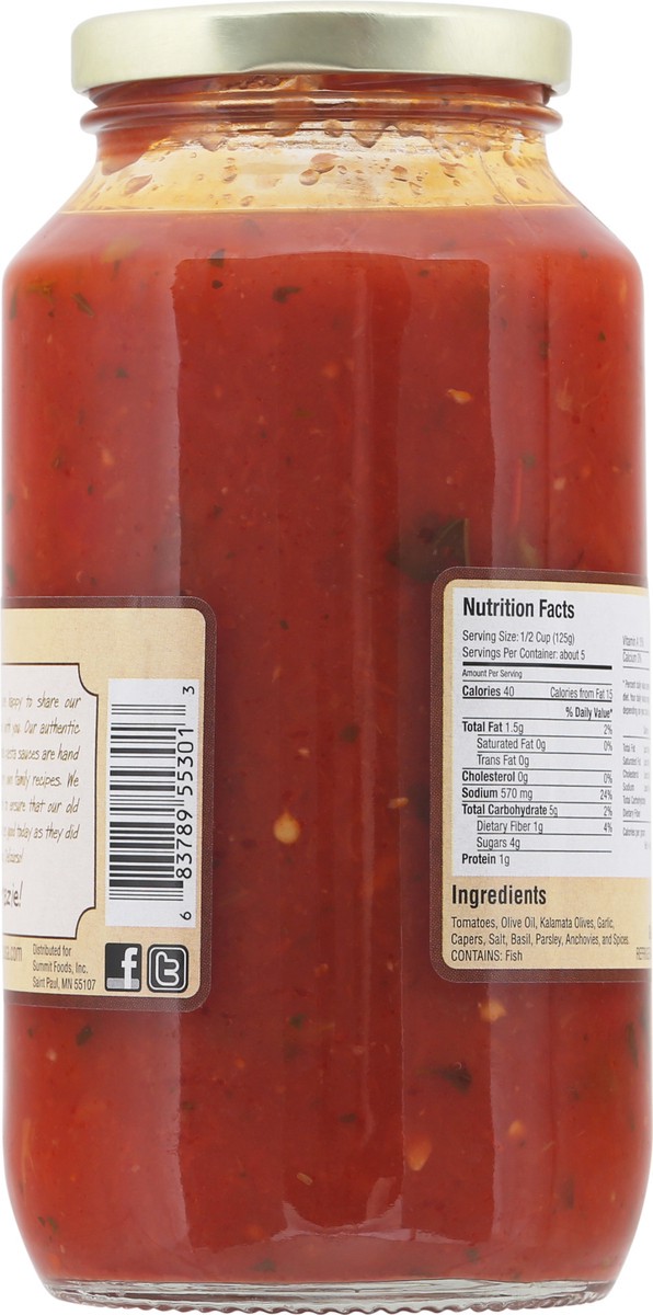 slide 8 of 9, Buon Giorno Italia Buon Giorno Puttanesca Sauce, 