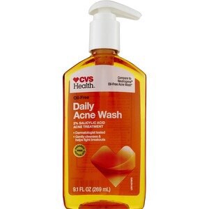 slide 1 of 1, CVS Health Oil-Free Acne Wash Value Size, 9 Oz, 1 ct