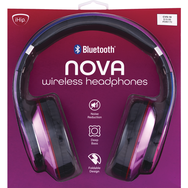slide 1 of 1, Nova Bt Headphones, 1 ct
