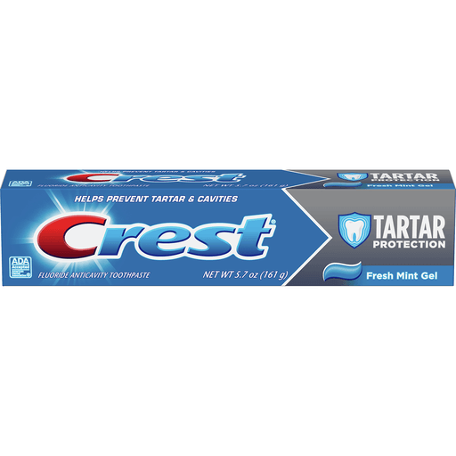 slide 1 of 1, Crest Tarter Control Gel Tube, 5.7 oz