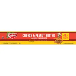 Keebler Cheese and Peanut Butter Sandwich Crackers