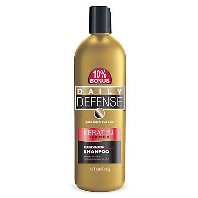 slide 1 of 1, Daily Defense Keratin Shampoo, 16 oz