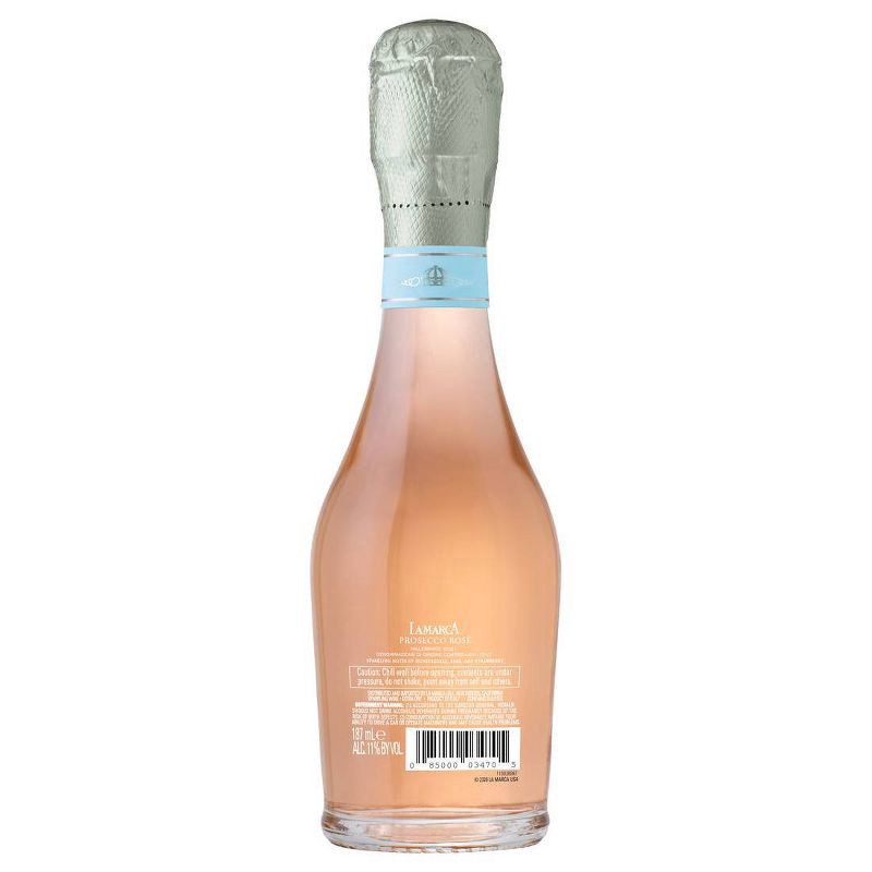 slide 4 of 4, La Marca Prosecco Rose Sparkling Wine, 187 ml