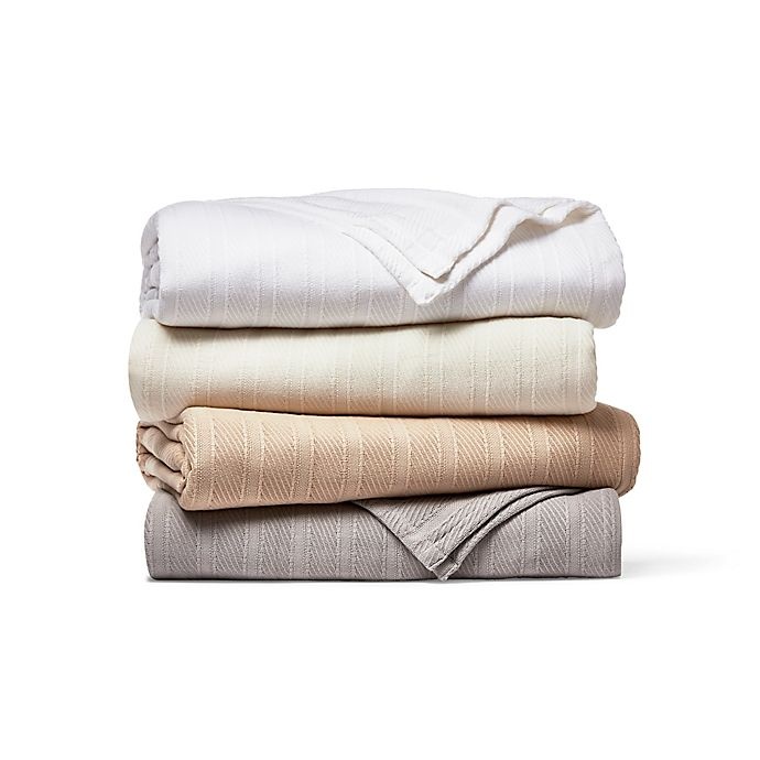 slide 1 of 1, Wamsutta Classic Cotton Full/Queen Blanket - Tan, 1 ct