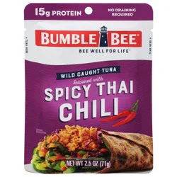 Bumble Bee Spicy Thai Chili Seasoned Tuna, 2.5 oz Pouch