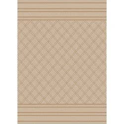 LR Home Diamond Outdoor Rug - Beige
