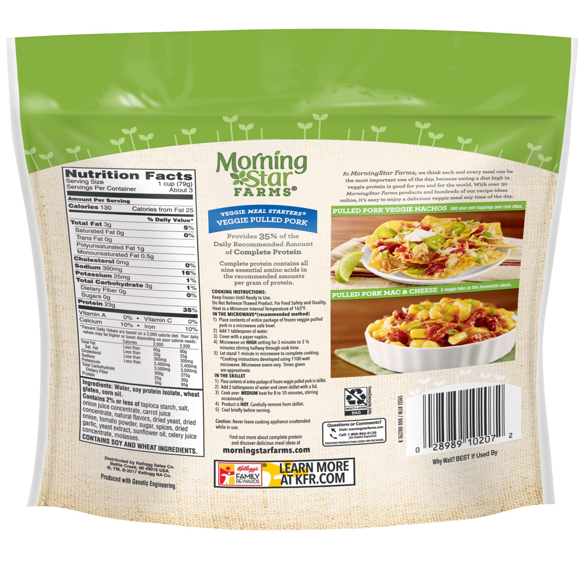 slide 3 of 7, MorningStar Farms Veggie Meal Starters, 10 oz