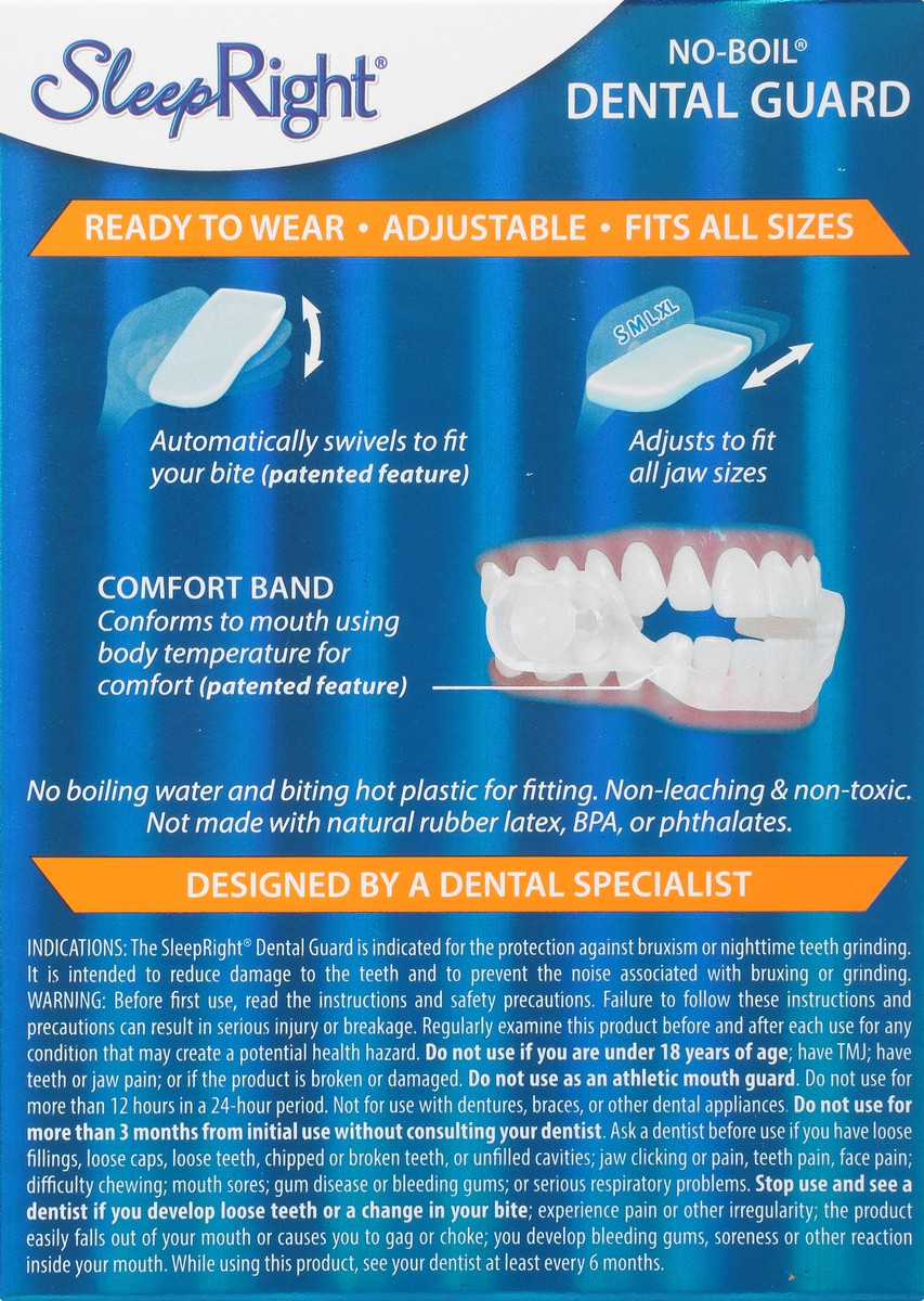 slide 7 of 11, SleepRight Ultra-Comfort Dental Guard 1 ea, 1 ct