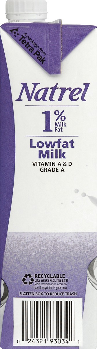 slide 2 of 4, Natrel Milk - 1% Lowfat Milk, 32 fl oz