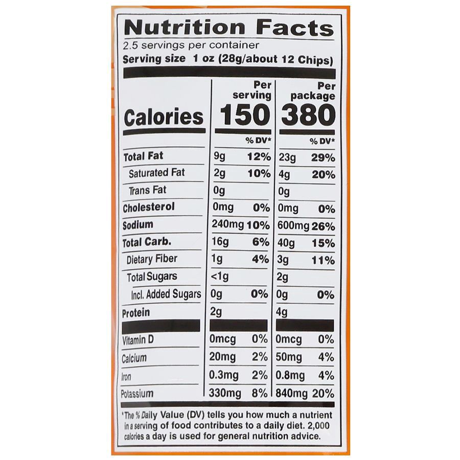 slide 5 of 5, Nice! Ridged Potato Chips Cheddar & Sour Cream, 2.5 oz