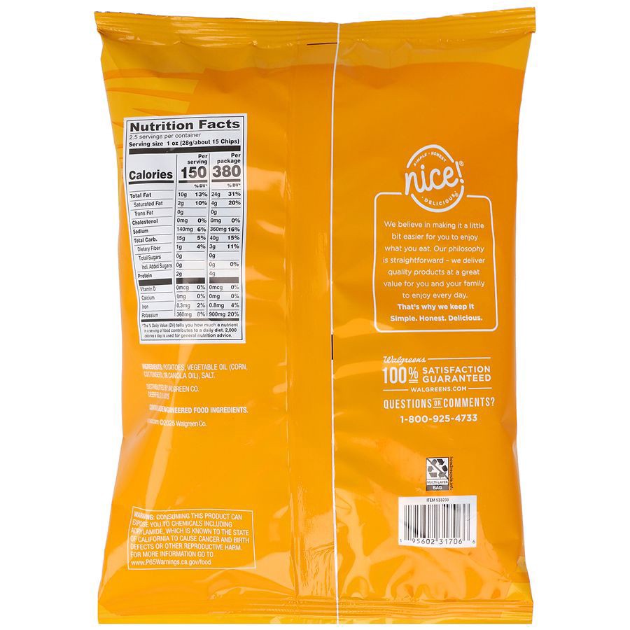 slide 4 of 5, Nice! Potato Chips Original, 2.5 oz