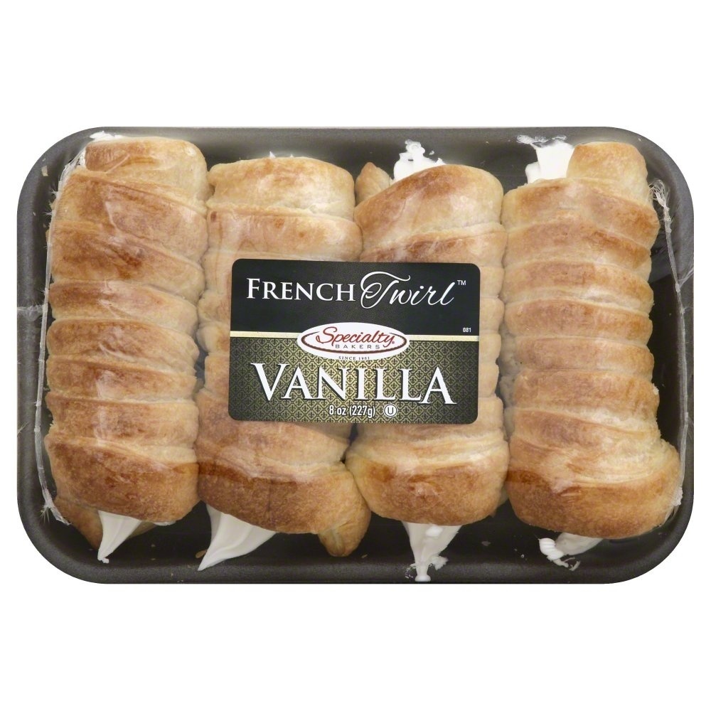 slide 1 of 1, Specialty Bakers Bakery Vanilla French Twirl, 8 oz