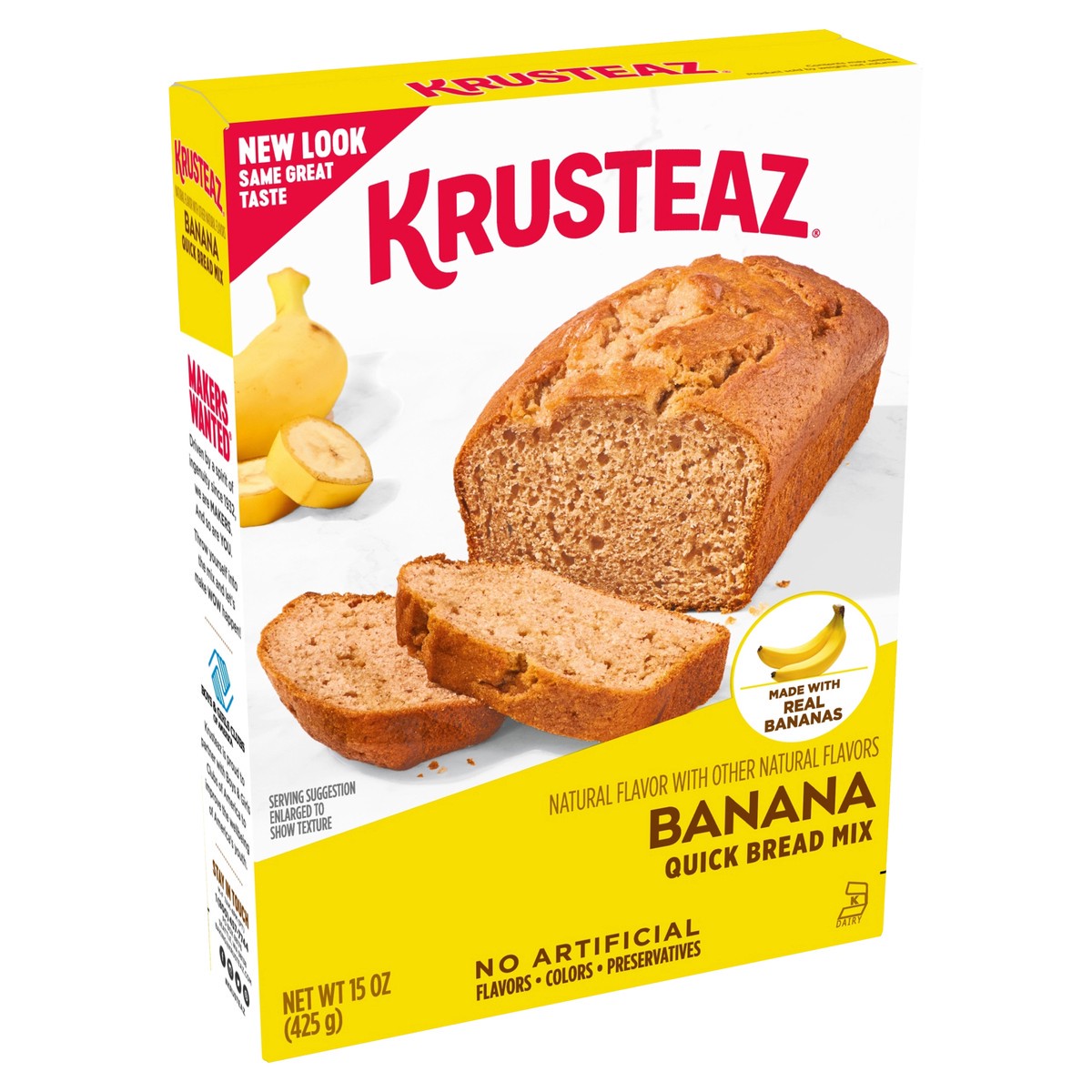 slide 6 of 9, Krusteaz Bread Mix, 15 oz