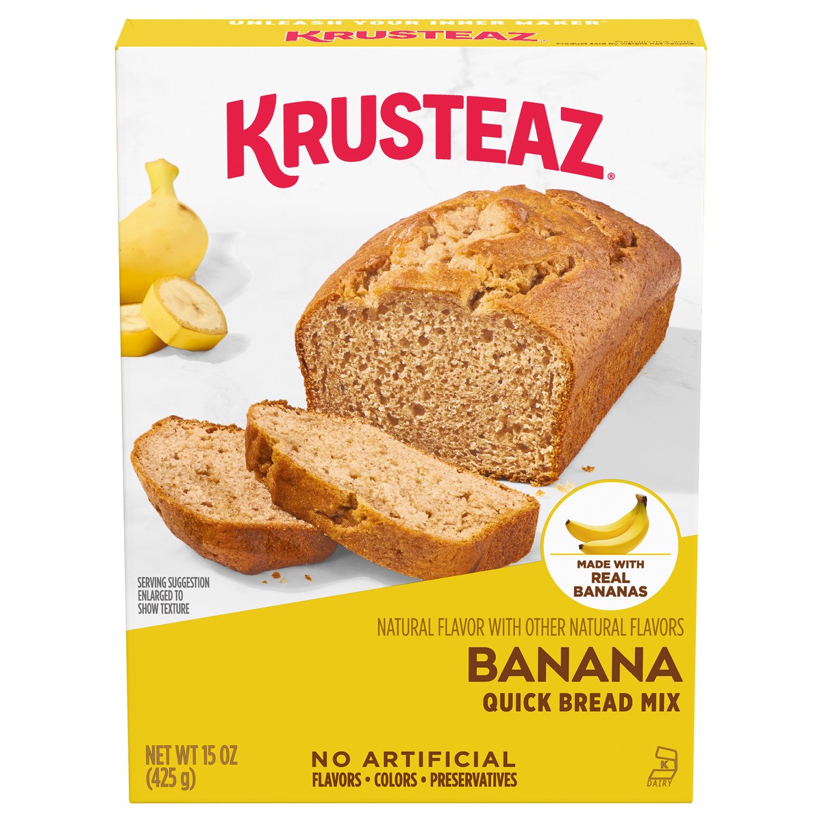 slide 1 of 9, Krusteaz Bread Mix, 15 oz