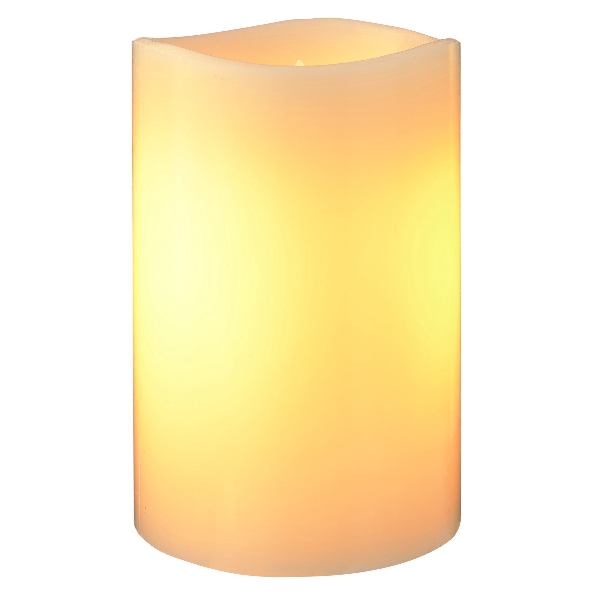 slide 3 of 4, 4" X 6" Led Flame Pillar Candle By Ashland, 4 in x 6 in