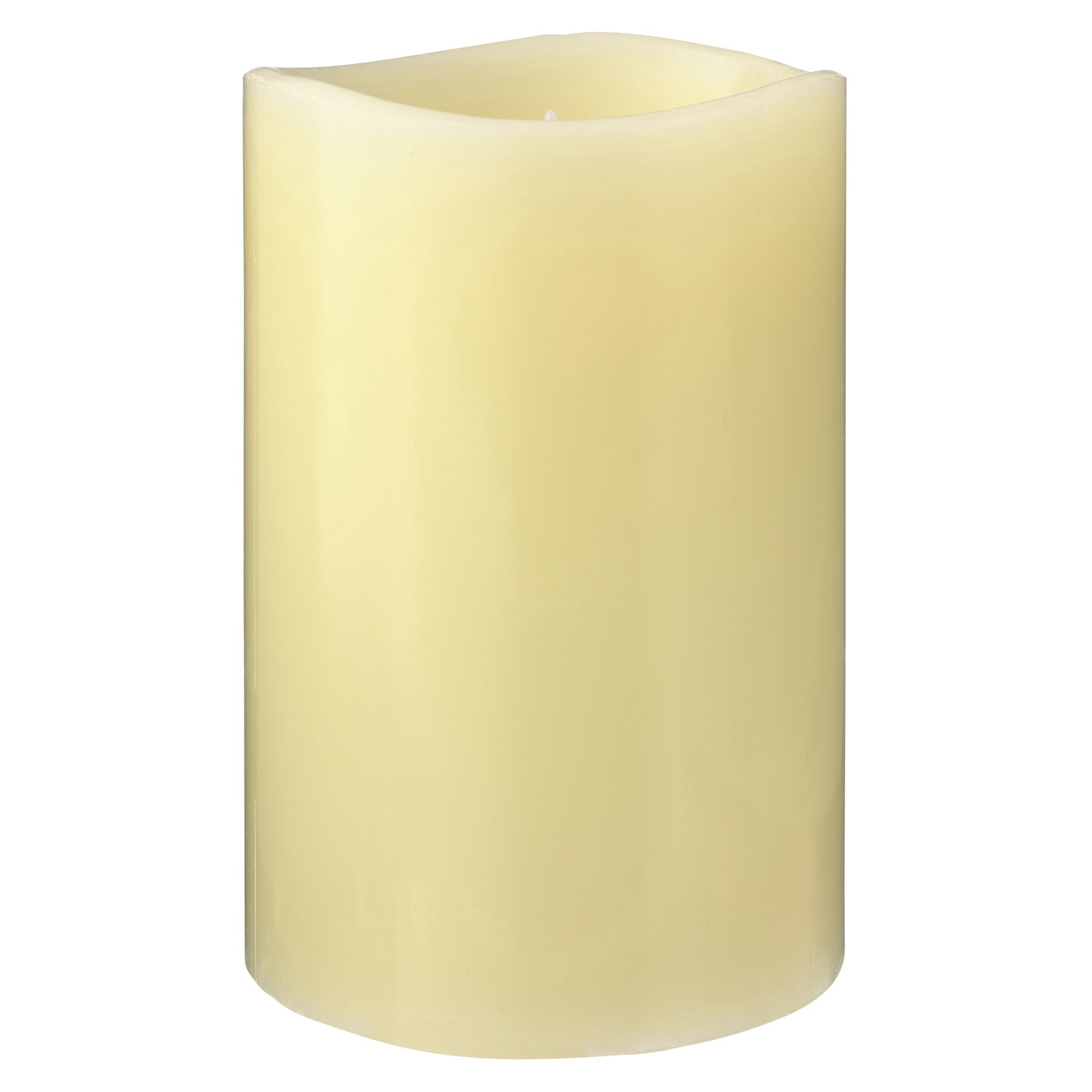 slide 4 of 4, 4" X 6" Led Flame Pillar Candle By Ashland, 4 in x 6 in