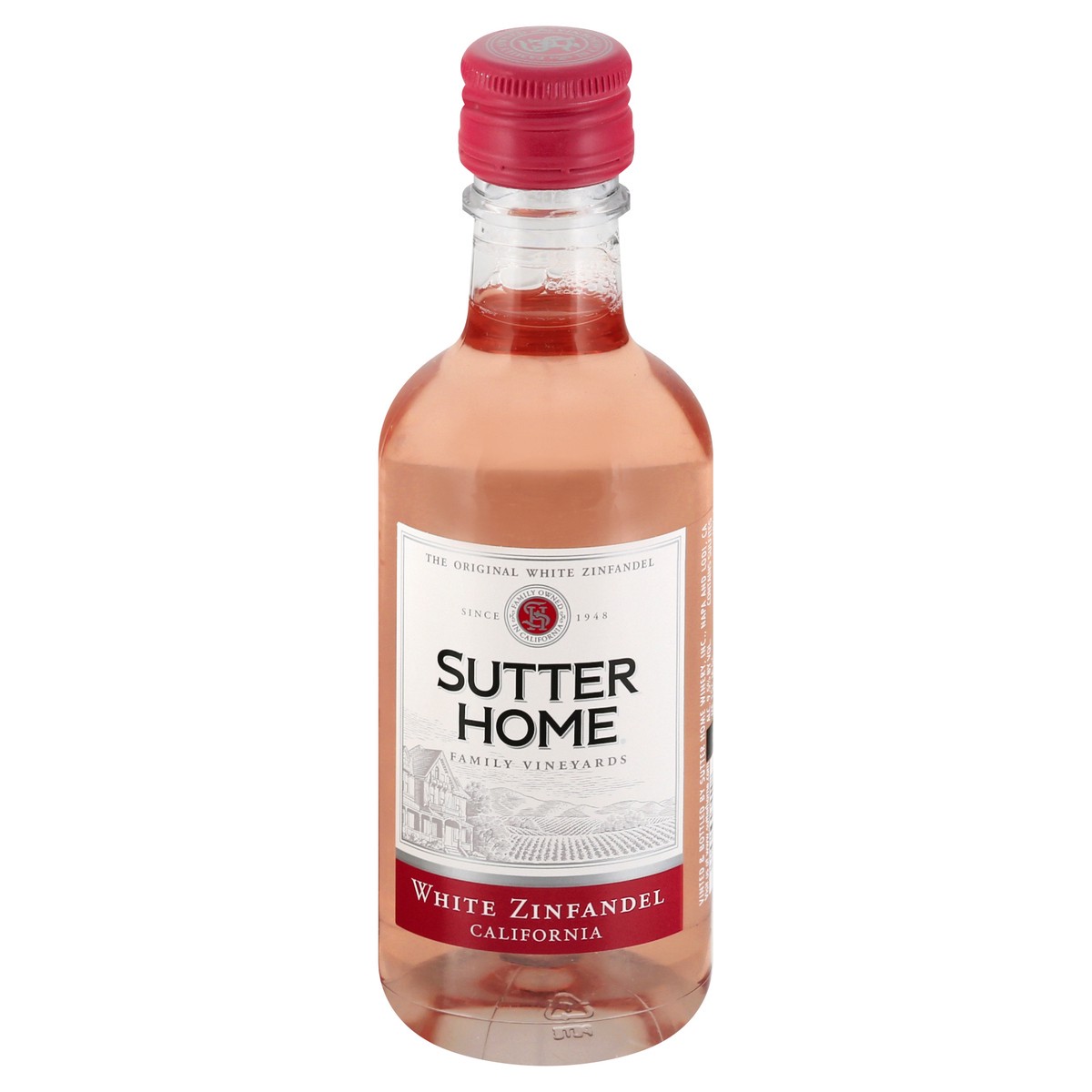 slide 1 of 1, Sutter Home California White Zinfandel 187 ml, 187 ml