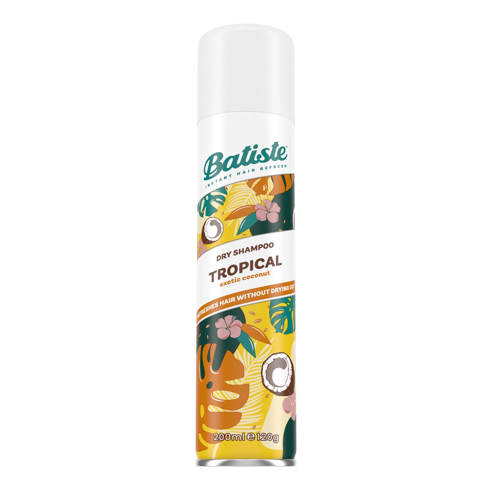slide 1 of 9, Batiste Dry Shampoo, Tropical Fragrance, 4.23 oz, 6.73 fl oz