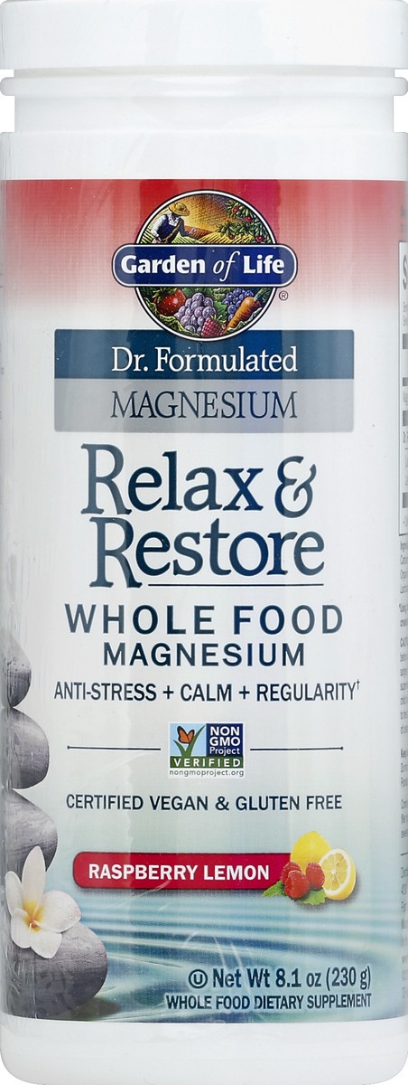 slide 1 of 3, Garden of Life Magnesium 8.1 oz, 8.1 oz