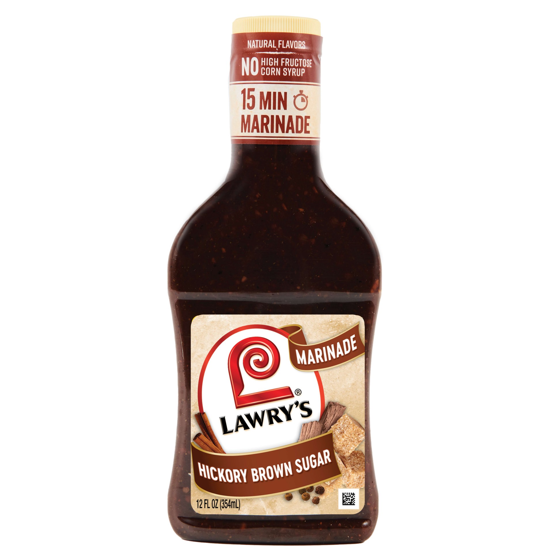 slide 1 of 8, Lawry's Marinade Hickory Brown Sugar, 12 fl oz