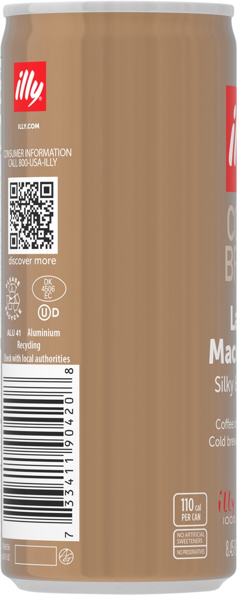 slide 4 of 7, illy Cold Brew RTD Latte Machiatto - 8.45 fl oz, 8.45 fl oz