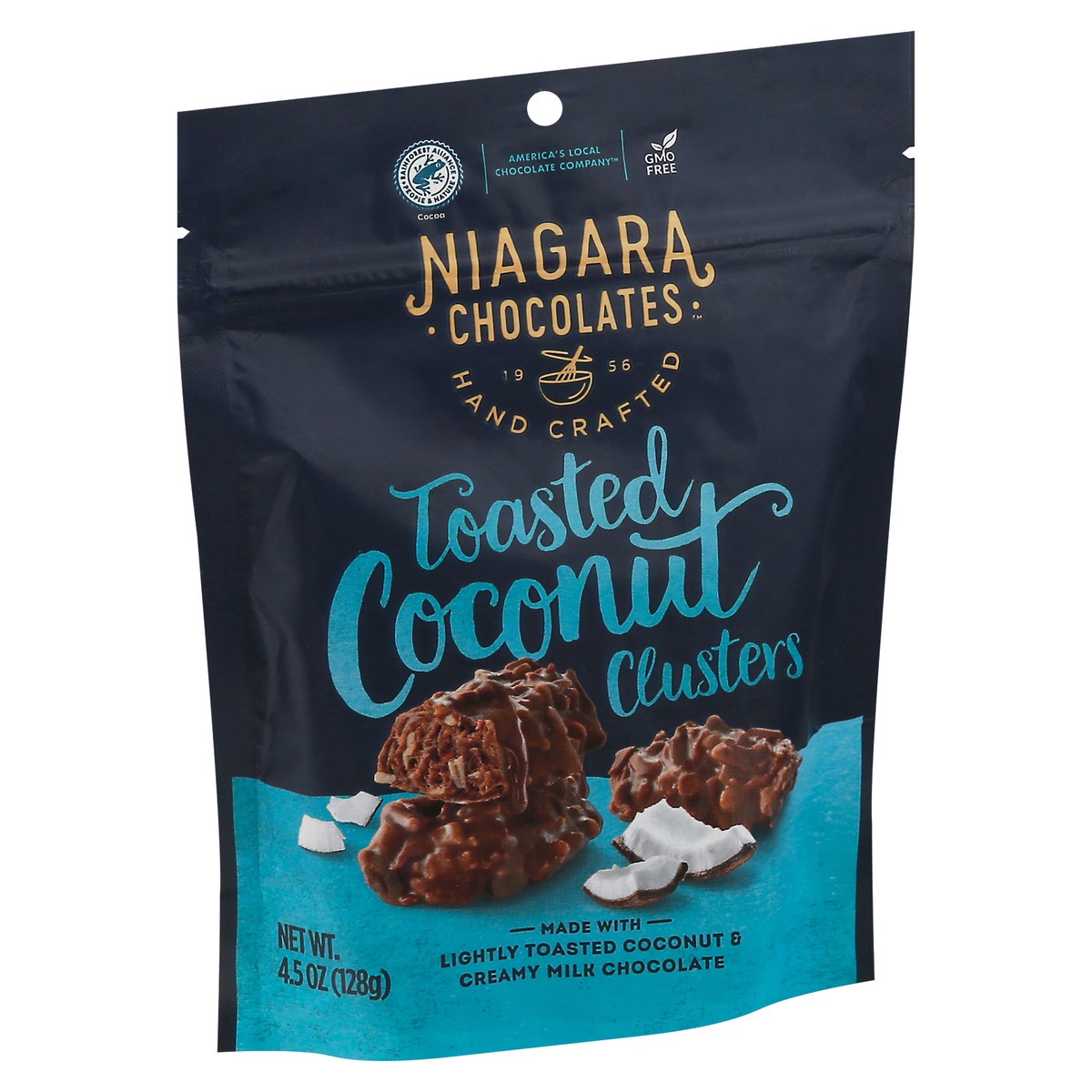 slide 3 of 9, Niagara Chocolates Toasted Coconut Clusters 4.5 oz, 4.5 oz