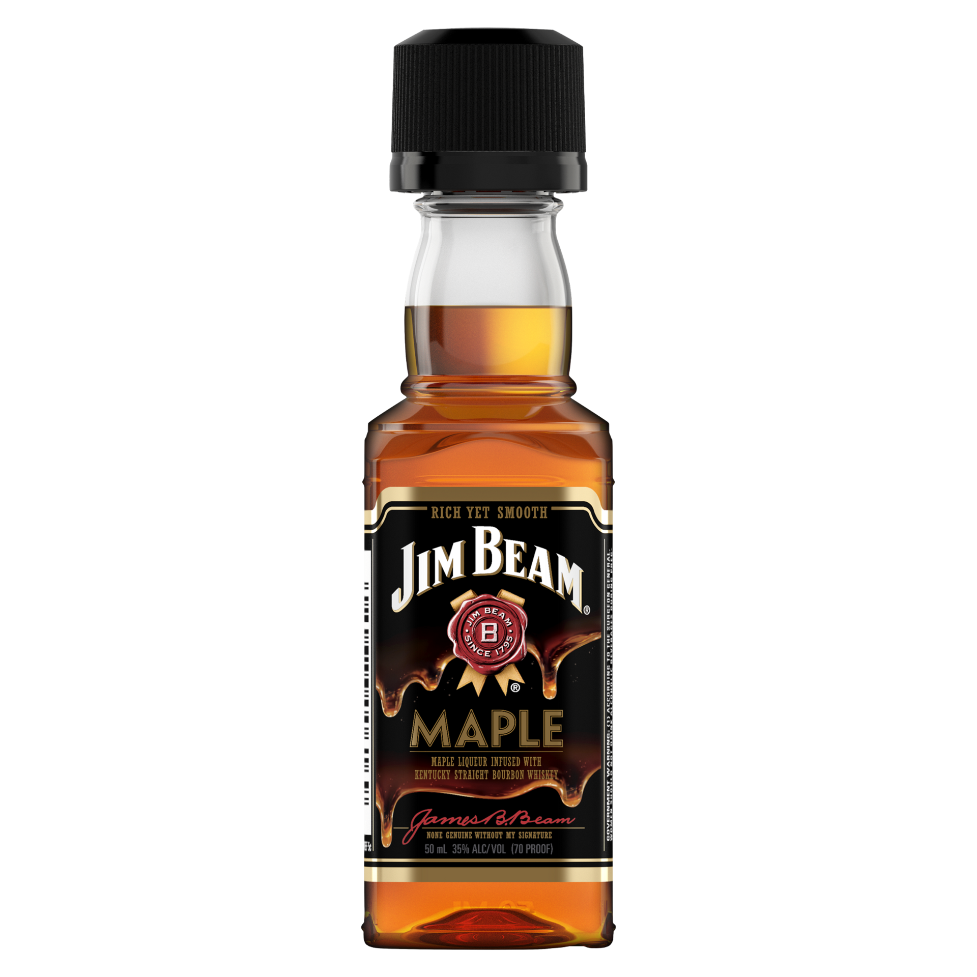 slide 2 of 4, Jim Beam Maple Liqueur with Kentucky Straight Bourbon Whiskey 50 ml, 50 ml