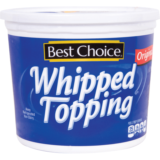 slide 1 of 1, Best Choice Frozen Whipped Topping, 16 oz