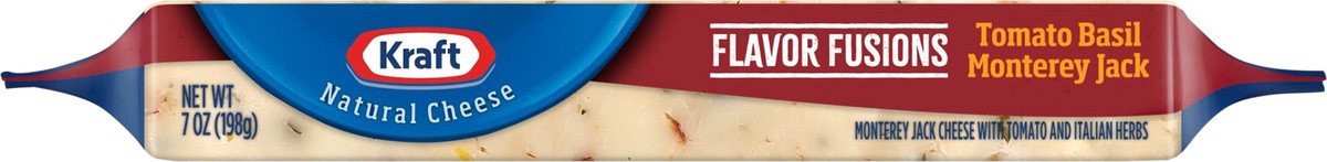 slide 4 of 12, Kraft Tomato Basil Monetary Jack Cheese 7 oz, 7 oz