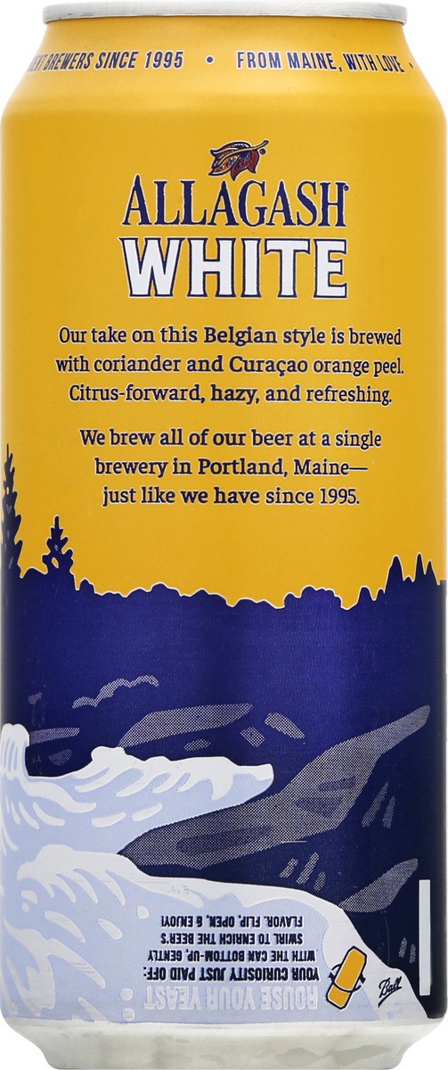 slide 9 of 9, Allagash White, 64 fl oz